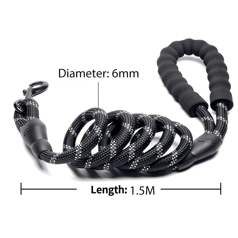 Reflective Dog Leash for All Sizes